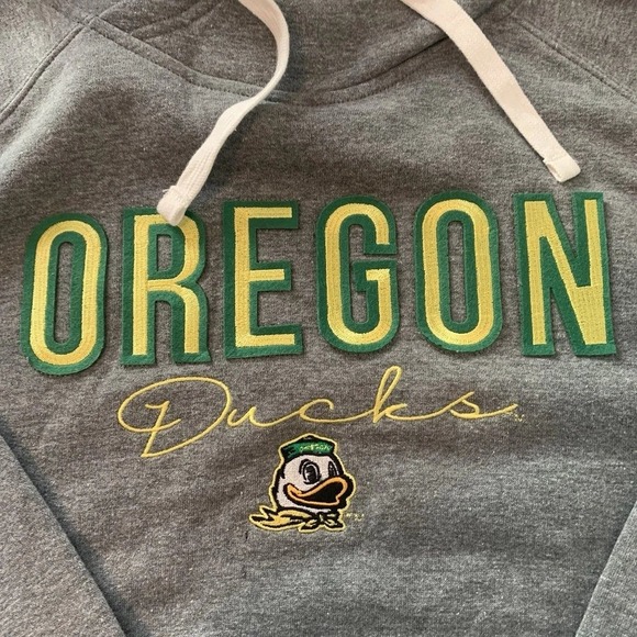 Oregon Ducks NCAA Athleisure Style Hoodie Pullover Sweatshirt Men's XL NWT - Picture 3 of 4